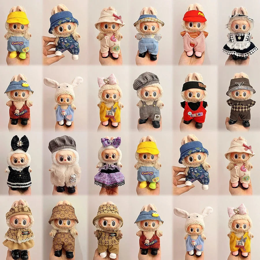 Labubu Mini Outfit – Cute Cartoon Clothes for Labubu Doll