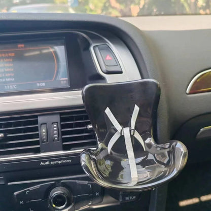 Labubu Car Doll Seat – Cute Safety Seat & Air Vent Decoration (15–17cm Dolls)