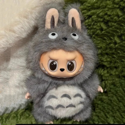 Labubu Doll Clothes – Handmade Outfits for 15/17cm (Shrimp, Cat)