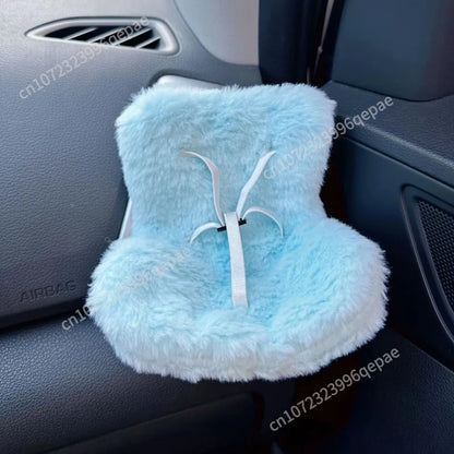 Labubu Car Doll Seat – Cute Safety Seat & Air Vent Decoration (15–17cm Dolls)