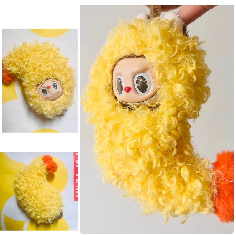 Labubu Doll Clothes – Handmade Outfits for 15/17cm (Shrimp, Cat)